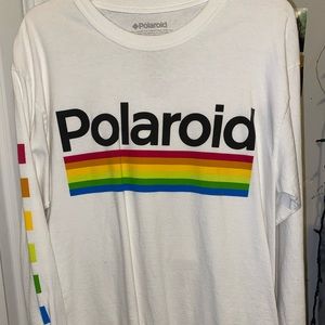 Long sleeve Polaroid shirt